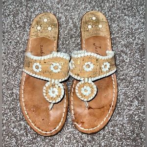 Jack Rogers Navajo Slip on Sandals size 8